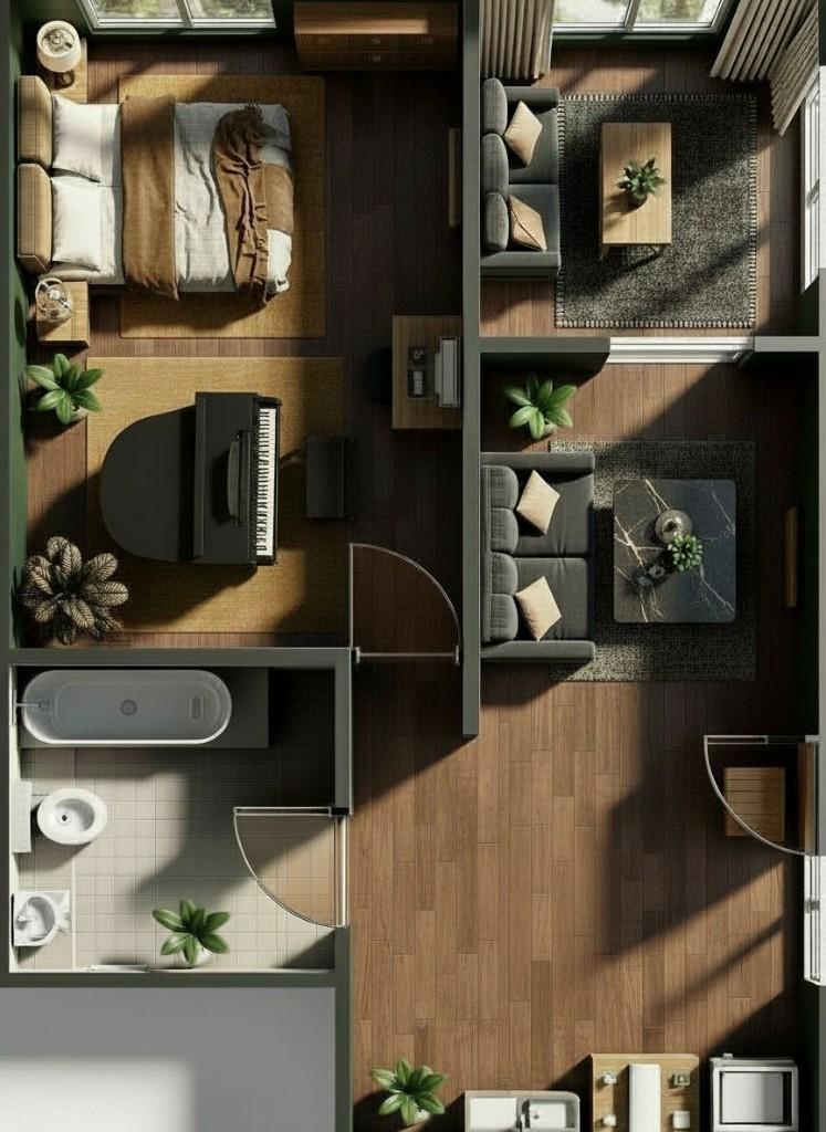 3D Floorplan Study