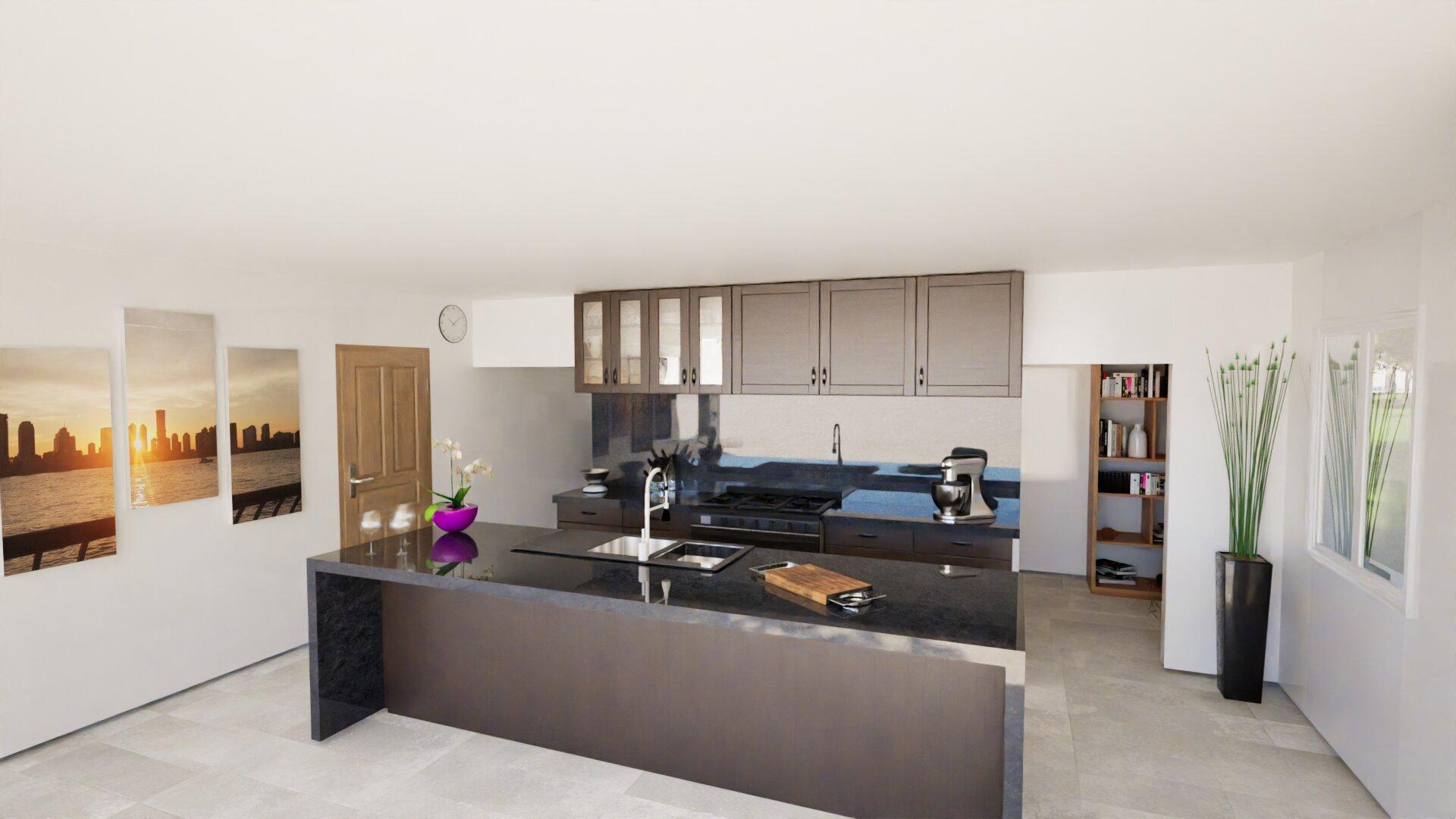 Contemporary Kitchen Suite
