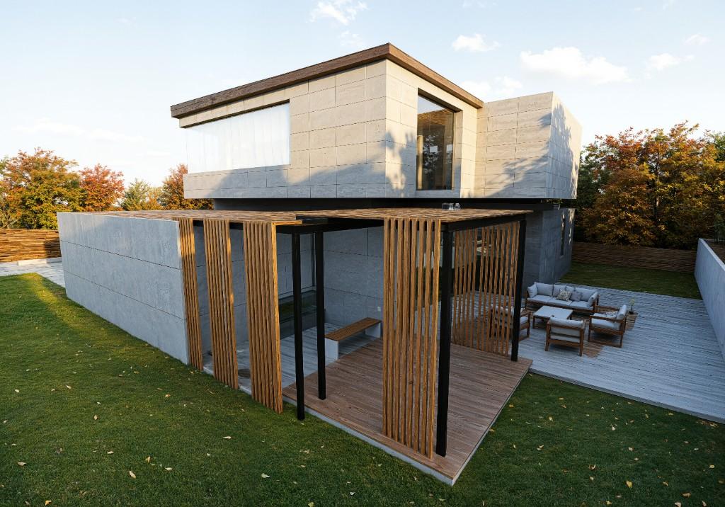 Modern Courtyard Residence